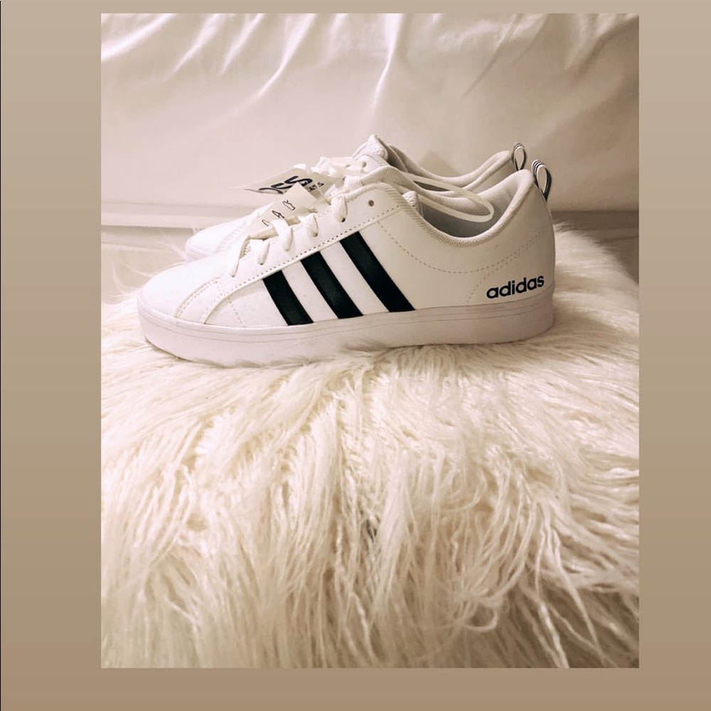 Adidas White and Black Sneakers